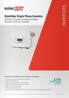 SolarEdge HD WAVE inverter
